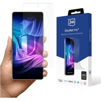 3MK Silky Matt Pro Matte Film für Realme 15 5G (Samsung Galaxy A15 5G), Téléphone portable : film de protection, Gris, Transparent 3MK Silky Matt Pro Matte Film für Realme 15 5G (Samsung Galaxy A15 5G), Téléphone portable : film de protection, Gris, Transparent