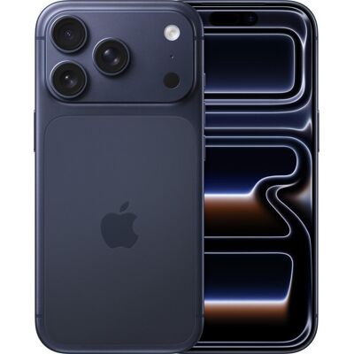 Apple iPhone 17 Pro (512 Go, Deep Blue, 6.30", Double SIM, 5G), Téléphone portable, Bleu Apple iPhone 17 Pro (512 Go, Deep Blue, 6.30", Double SIM, 5G), Téléphone portable, Bleu