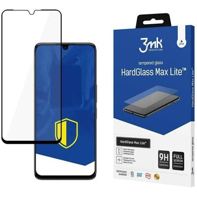 3MK HG Max Lite TCL 30/30+ czarny/black (1 pcs, TCL 30, TCL 30 Plus), Téléphone portable : film de protection, Noir 3MK HG Max Lite TCL 30/30+ czarny/black (1 pcs, TCL 30, TCL 30 Plus), Téléphone portable : film de protection, Noir