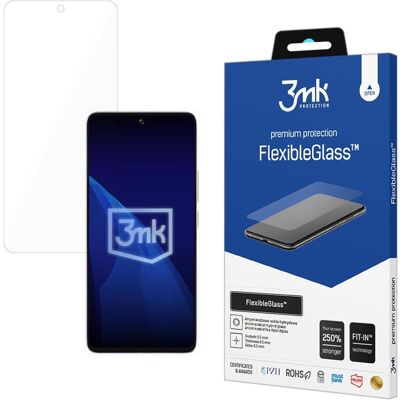 3MK Hybrid glass FlexibleGlass⢠on Xiaomi Poco M7 Pro 5G (1 pcs, Xiaomi Poco M7 Pro), Téléphone portable : film de protection, Transparent 3MK Hybrid glass FlexibleGlass⢠on Xiaomi Poco M7 Pro 5G (1 pcs, Xiaomi Poco M7 Pro), Téléphone portable : film de protection, Transparent