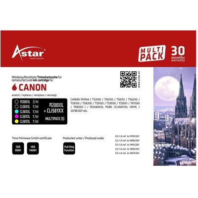 Astar, Cartouche d'impression, AS70805 CANON 2078C007 Pixma TS TR Astar, Cartouche d'impression, AS70805 CANON 2078C007 Pixma TS TR