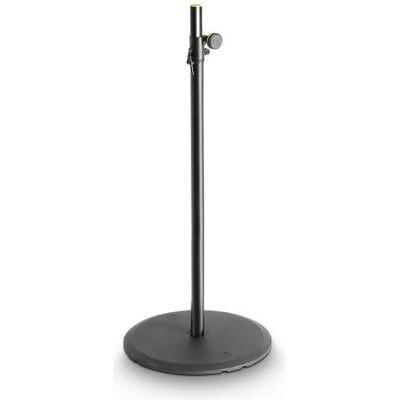 Gravity SSP WB SET 1 - Support de haut-parleur avec face ronde - noir (1 pièce, Support, Réglable en hauteur), Pied + support mural pour enceinte, Noir Gravity SSP WB SET 1 - Support de haut-parleur avec face ronde - noir (1 pièce, Support, Réglable en hauteur), Pied + support mural pour enceinte, Noir