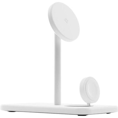 Chargeur sans fil 3-en-1 deluxe Qi2 blanc Twelve South Chargeur sans fil 3-en-1 deluxe Qi2 blanc Twelve South
