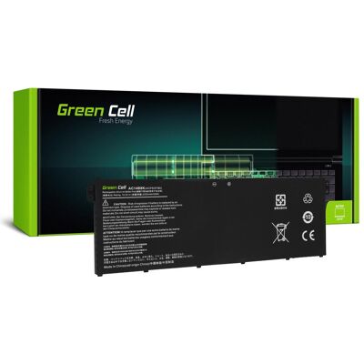 GreenCell AC72 (4 cabines, 2100 mAh), Batterie pour notebook, Noir GreenCell AC72 (4 cabines, 2100 mAh), Batterie pour notebook, Noir