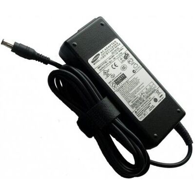 Samsung Alimentation PC portable 90 W 19 V/DC 4.74 A (90 W), Alimentation pour notebook, Noir Samsung Alimentation PC portable 90 W 19 V/DC 4.74 A (90 W), Alimentation pour notebook, Noir