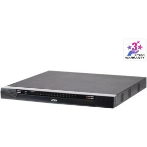 Aten Commutateur KVM sur IP, Commutateur KVM, Noir Aten Commutateur KVM sur IP, Commutateur KVM, Noir
