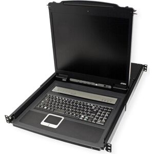 Aten Commutateur KVM, VGA, Commutateur KVM, Noir Aten Commutateur KVM, VGA, Commutateur KVM, Noir