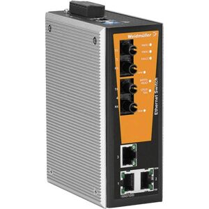 Weidmüller Commutateur rail DIN 3x10/100Mbps 2pcs 1504370000 (5 ports), Switch réseau, Noir Weidmüller Commutateur rail DIN 3x10/100Mbps 2pcs 1504370000 (5 ports), Switch réseau, Noir