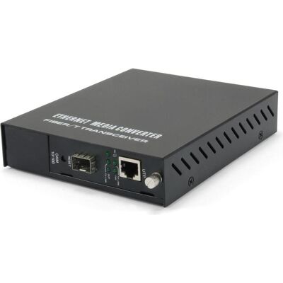 LevelOne Fabricant : RJ45 to SFP Managed Fast Ethernet Media Converter Web managé et gestion SNMPIntégré, Réseau : accessoires LevelOne Fabricant : RJ45 to SFP Managed Fast Ethernet Media Converter Web managé et gestion SNMPIntégré, Réseau : accessoires