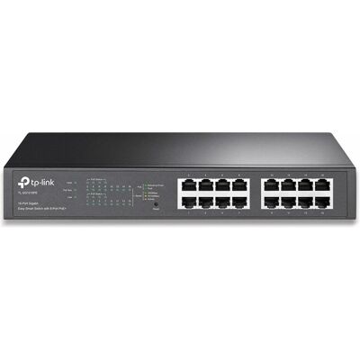 TP-Link Tl-Sg1016pe (16 ports), Switch réseau, Noir TP-Link Tl-Sg1016pe (16 ports), Switch réseau, Noir