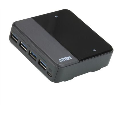 Aten US3324 Sharing Switch, Commutateur KVM, Gris, Noir Aten US3324 Sharing Switch, Commutateur KVM, Gris, Noir