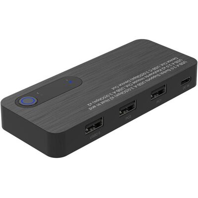 MicroConnect USB A 3.0 KM Sharing Switch, Commutateur KVM MicroConnect USB A 3.0 KM Sharing Switch, Commutateur KVM