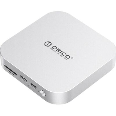 Orico Station d'accueil pour ordinateur portable (USB-C, 9 ports), Station d’accueil + hub USB, Argent Orico Station d'accueil pour ordinateur portable (USB-C, 9 ports), Station d’accueil + hub USB, Argent
