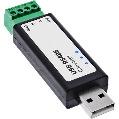 InLine Convertisseur USB vers série RS485 équipé d'un chipset FTDI, Convertisseur InLine Convertisseur USB vers série RS485 équipé d'un chipset FTDI, Convertisseur