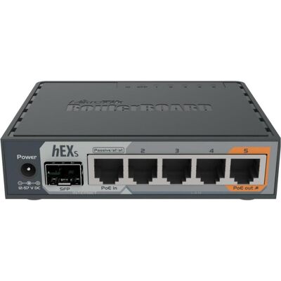 MikroTik VPN-Router RB760iGS hEX S, Routeur, Noir MikroTik VPN-Router RB760iGS hEX S, Routeur, Noir