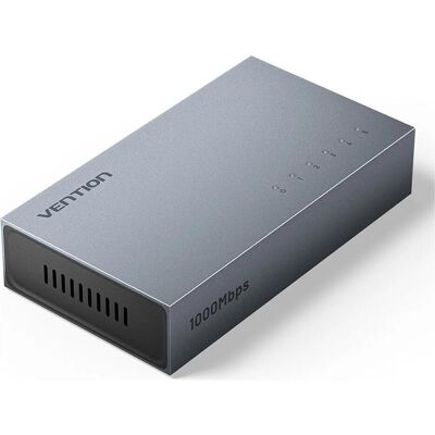 Vention Ethernet Switcher 5 portów 1000Mbps (5 ports), Switch réseau, Noir Vention Ethernet Switcher 5 portów 1000Mbps (5 ports), Switch réseau, Noir