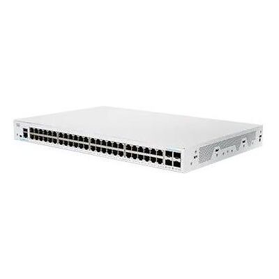 Cisco Systems switch CBS350-48T-4G-UE (48xGbE,4xSFP) - REFRESH (48 ports), Switch réseau, Argent Cisco Systems switch CBS350-48T-4G-UE (48xGbE,4xSFP) - REFRESH (48 ports), Switch réseau, Argent