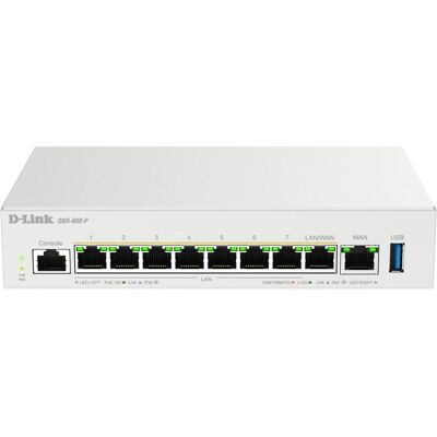 D-Link Dual-Wan Vpn Poe Router Wi-Fi, Routeur, Argent, Blanc D-Link Dual-Wan Vpn Poe Router Wi-Fi, Routeur, Argent, Blanc