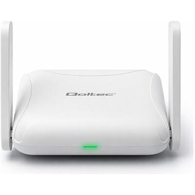 Qoltec Home & Travel, Routeur, Blanc Qoltec Home & Travel, Routeur, Blanc