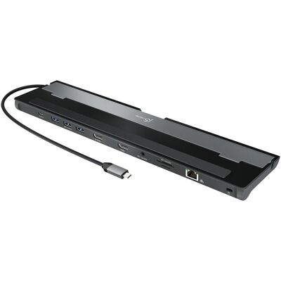 j5Create JCD542 (USB-C, 10 ports), Station d’accueil + hub USB, Noir, Gris j5Create JCD542 (USB-C, 10 ports), Station d’accueil + hub USB, Noir, Gris