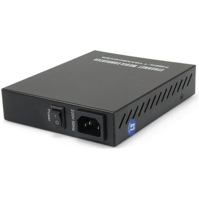 LevelOne GVM-1220 Convertisseur de média réseau 1310 nm monomode, Switch réseau, Noir LevelOne GVM-1220 Convertisseur de média réseau 1310 nm monomode, Switch réseau, Noir