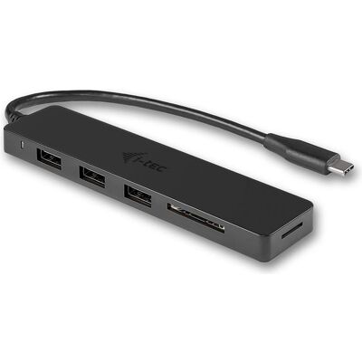 i-tec C31CR3HUB (USB-C, 3 ports), Station d’accueil + hub USB, Noir i-tec C31CR3HUB (USB-C, 3 ports), Station d’accueil + hub USB, Noir