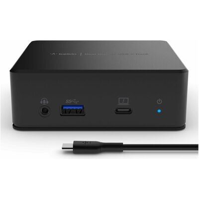 Belkin INC002vfBK (USB-C, 3 ports), Station d’accueil + hub USB, Noir Belkin INC002vfBK (USB-C, 3 ports), Station d’accueil + hub USB, Noir