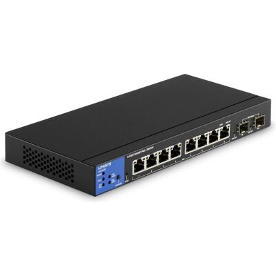 Linksys LGS310MPC (10 ports), Switch réseau, Noir Linksys LGS310MPC (10 ports), Switch réseau, Noir