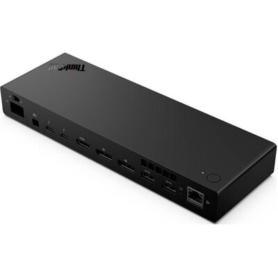 IBM ThinkPad Thunderbolt 5 Smart Dock 7500 (Thunderbolt, 10 ports), Station d’accueil + hub USB, Noir IBM ThinkPad Thunderbolt 5 Smart Dock 7500 (Thunderbolt, 10 ports), Station d’accueil + hub USB, Noir
