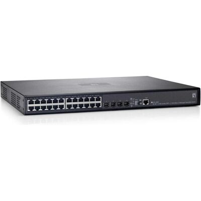LevelOne Gtl-2691 (26 ports), Switch réseau, Noir LevelOne Gtl-2691 (26 ports), Switch réseau, Noir