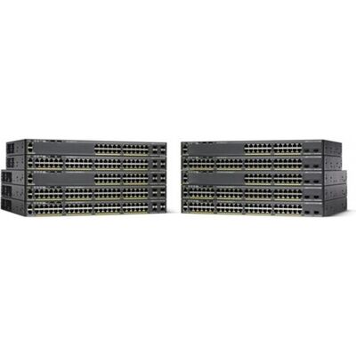 Cisco Systems 2960x-48lpd-L (48 ports), Switch réseau, Noir Cisco Systems 2960x-48lpd-L (48 ports), Switch réseau, Noir