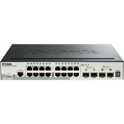 D-Link DGS-1510-52XMP Switch Gigabit Stack géré Smart PoE+ 52 ports 4x10G (52 ports), Switch réseau, Noir D-Link DGS-1510-52XMP Switch Gigabit Stack géré Smart PoE+ 52 ports 4x10G (52 ports), Switch réseau, Noir