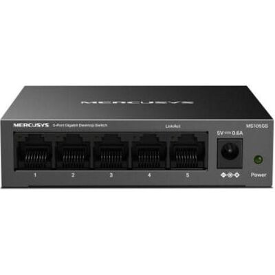 Mercusys MS105GS Switch für Netzwerke 5 Gigabit-Ports (5 ports), Switch réseau Mercusys MS105GS Switch für Netzwerke 5 Gigabit-Ports (5 ports), Switch réseau