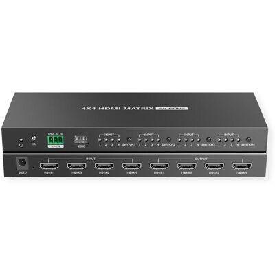 Value commutateur HDMI 4K - 4x4, avec télécommande Value commutateur HDMI 4K - 4x4, avec télécommande