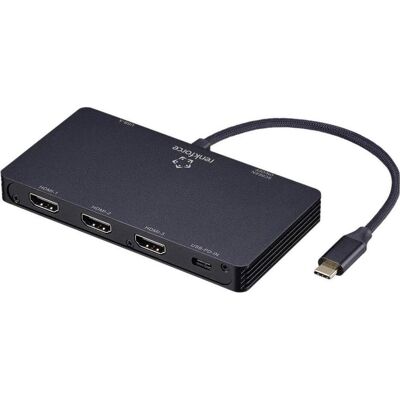Renkforce USB-C Dockingstation RF-USBHA-550 Passend für Marke Dockingstations: (USB-C, 5 ports), Station d’accueil + hub USB, Noir Renkforce USB-C Dockingstation RF-USBHA-550 Passend für Marke Dockingstations: (USB-C, 5 ports), Station d’accueil + hub USB, Noir