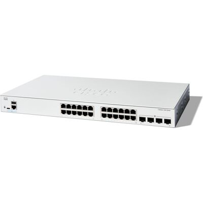 Cisco Systems C1200-24T-4G-RF (24 ports), Switch réseau, Blanc Cisco Systems C1200-24T-4G-RF (24 ports), Switch réseau, Blanc