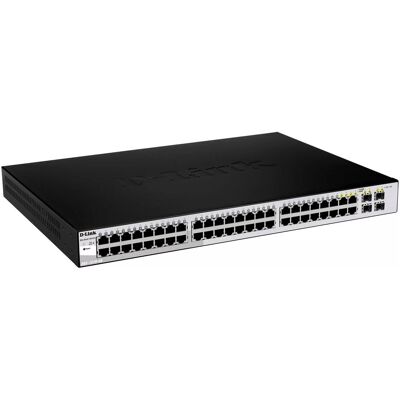 D-Link DGS-1210 (48 ports), Switch réseau, Noir D-Link DGS-1210 (48 ports), Switch réseau, Noir
