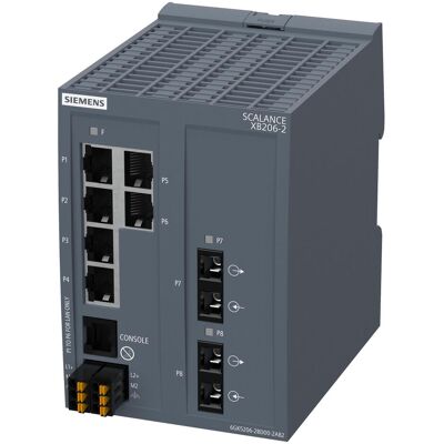 Siemens Scalance (6 ports), Switch réseau, Noir Siemens Scalance (6 ports), Switch réseau, Noir