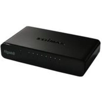 edimax Es-5800g V2 (8 ports), Switch réseau, Noir edimax Es-5800g V2 (8 ports), Switch réseau, Noir