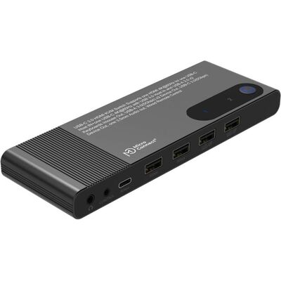 MicroConnect HDMI & USB-C KVM Switch 2-Port, Commutateur KVM MicroConnect HDMI & USB-C KVM Switch 2-Port, Commutateur KVM
