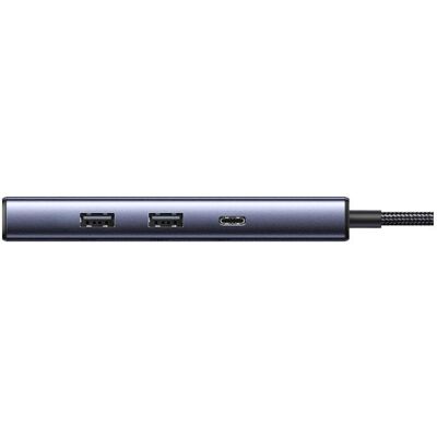 Ugreen Hub 6 en 1 (USB-C, 6 ports), Station d’accueil + hub USB, Argent Ugreen Hub 6 en 1 (USB-C, 6 ports), Station d’accueil + hub USB, Argent