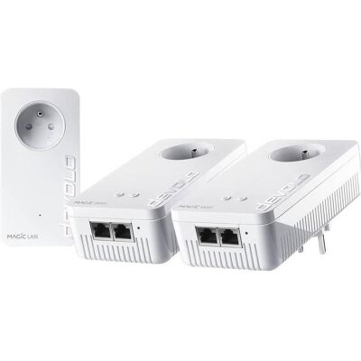 Devolo Magic 2 (3000 Mbit/s), CPL, Blanc Devolo Magic 2 (3000 Mbit/s), CPL, Blanc