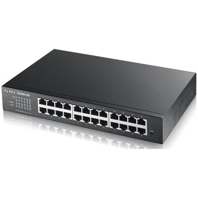 Zyxel Gs1900-24e (24 ports), Switch réseau, Noir Zyxel Gs1900-24e (24 ports), Switch réseau, Noir