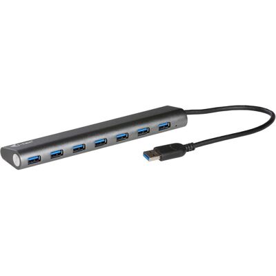 i-tec USB 3.0 metalinis HUB įkrovimas - 7 maitinimo (USB-C, 7 ports), Station d’accueil + hub USB, Argent i-tec USB 3.0 metalinis HUB įkrovimas - 7 maitinimo (USB-C, 7 ports), Station d’accueil + hub USB, Argent