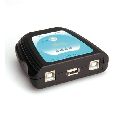 Value Commutateur manuel d'imprimante USB 2.0, 4x, Hub Value Commutateur manuel d'imprimante USB 2.0, 4x, Hub