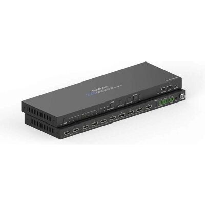 Purelink HDMI2.1 Splitter PT-SP-HD28-48G 2x8 48Gbps 8K Scaler Audio De-Embedding, Hub Purelink HDMI2.1 Splitter PT-SP-HD28-48G 2x8 48Gbps 8K Scaler Audio De-Embedding, Hub