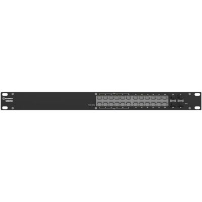 Teltonika SWM280 L2+ Managed Switch 24x total ETH 12x POE 4x SFP Ports (27 ports), Switch réseau, Noir Teltonika SWM280 L2+ Managed Switch 24x total ETH 12x POE 4x SFP Ports (27 ports), Switch réseau, Noir