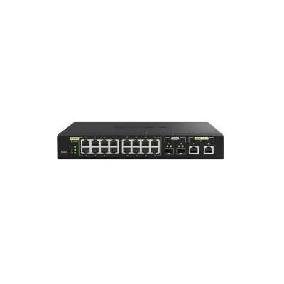 QNAP QSW-M2116P-2T2S (20 ports), Switch réseau, Noir QNAP QSW-M2116P-2T2S (20 ports), Switch réseau, Noir