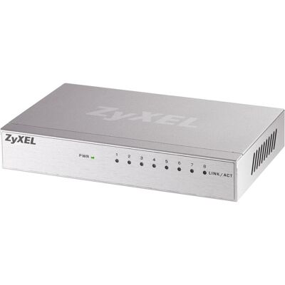 Zyxel GS-108B v2 (8 ports), Switch réseau, Argent Zyxel GS-108B v2 (8 ports), Switch réseau, Argent