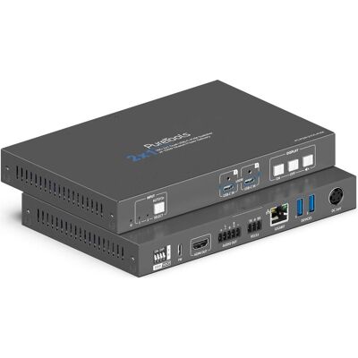 Purelink Switcher PT-PSW-21CC-KVM 4K 60Hz 4:4:4, HDR 10, Commutateur KVM, Noir Purelink Switcher PT-PSW-21CC-KVM 4K 60Hz 4:4:4, HDR 10, Commutateur KVM, Noir